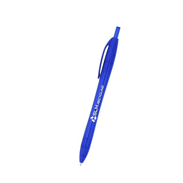 Plunger action pen made from post-consumer recycled materials.... from ASI 61125 Hit Promotional Products / Hit®