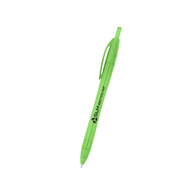 Plunger action pen made from post-consumer recycled materials.... from ASI 61125 Hit Promotional Products / Hit®