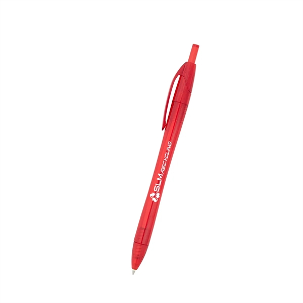 Plunger action pen made from post-consumer recycled materials.... from ASI 61125 Hit Promotional Products / Hit®