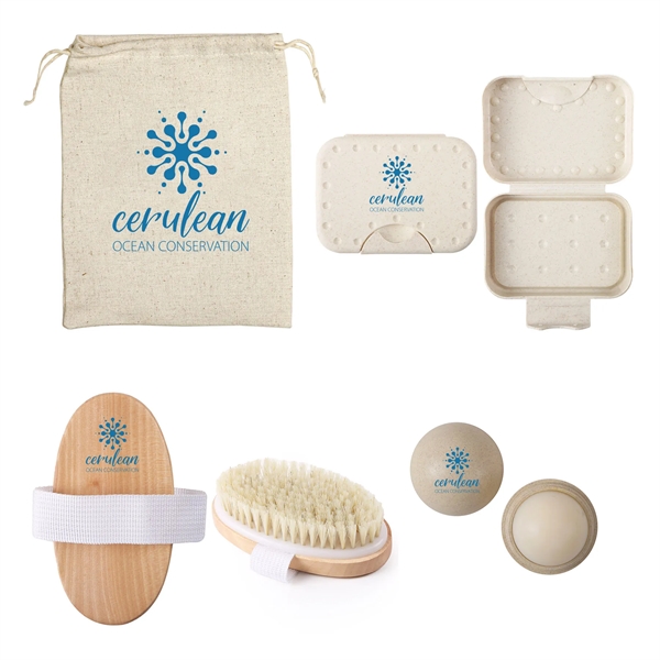 Perfect for self-care on the go with a shower brush, soap... from ASI 61966 HPG / Mixie