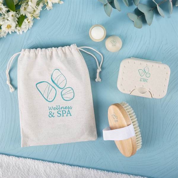 Perfect for self-care on the go with a shower brush, soap... from ASI 61966 HPG / Mixie
