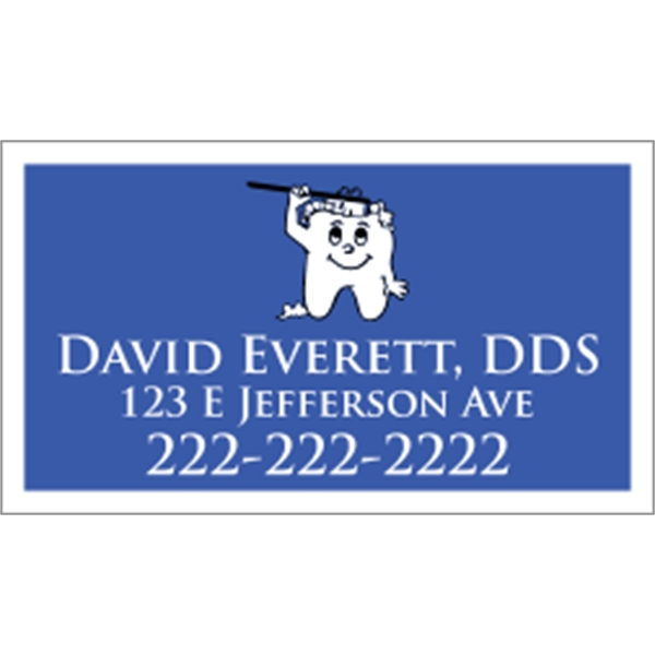 2" x 3.5" business card magnets with square corners, .015" or... from ASI 89910 Stouse, LLC