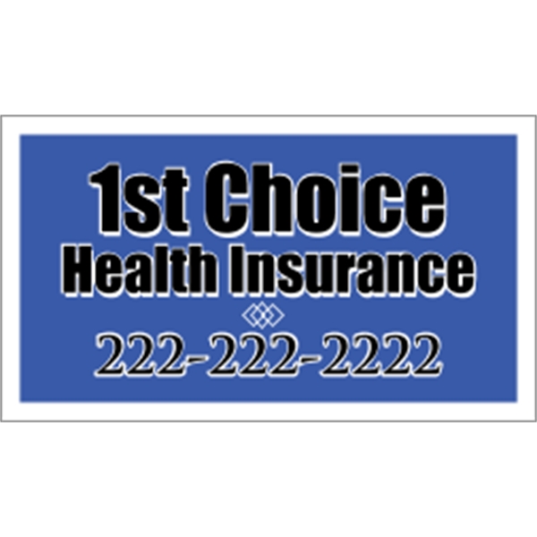 2" x 3.5" business card magnets with square corners, .015" or... from ASI 89910 Stouse, LLC