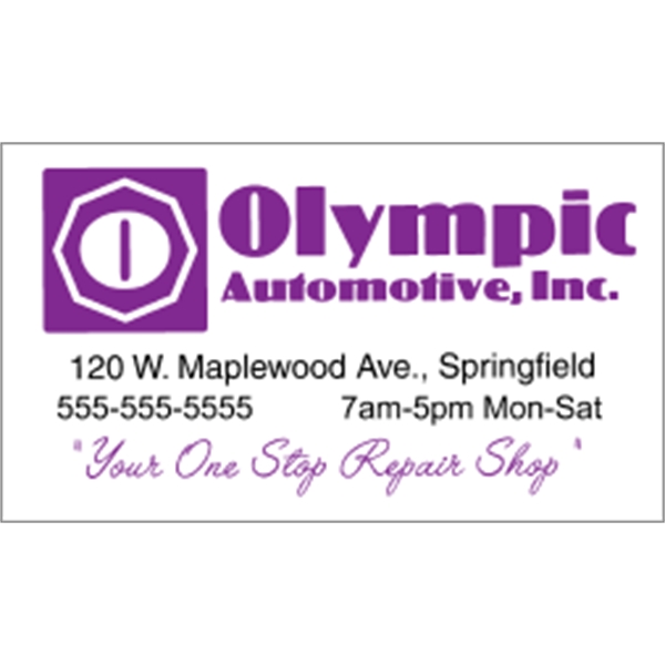 2" x 3.5" business card magnets with square corners, .015" or... from ASI 89910 Stouse, LLC