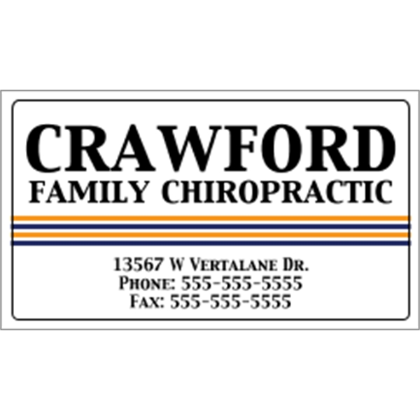 2" x 3.5" business card magnets with square corners, .015" or... from ASI 89910 Stouse, LLC