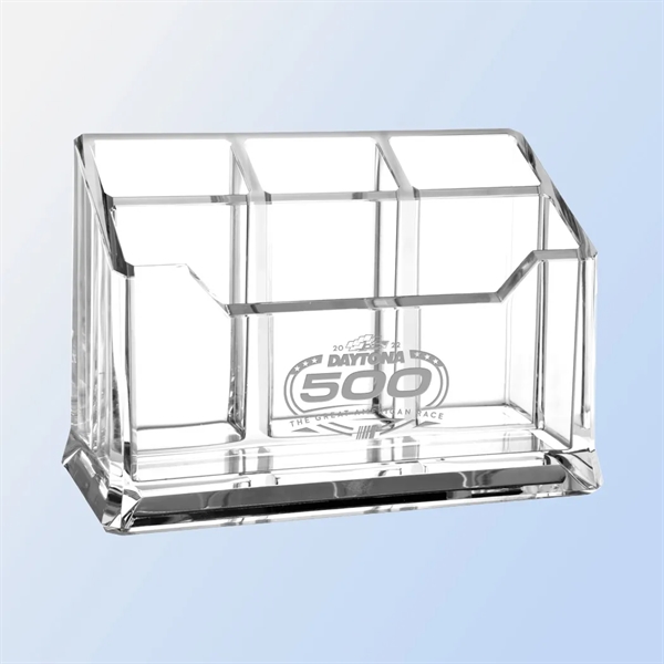 Acrylic Desk Pen/Memo Holder... from ASI 31517 Admart Products / Admart Line