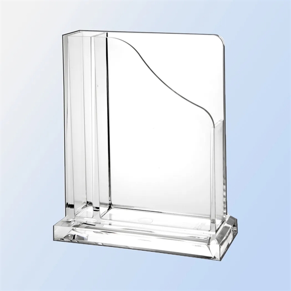 Acrylic Desk Pen/Memo Holder... from ASI 31517 Admart Products / Admart Line
