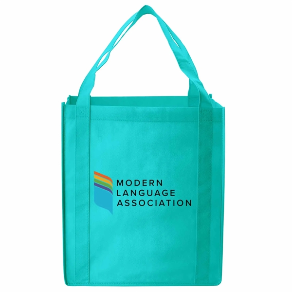 13" x 10" x 15" 80GSM non-woven polypropylene handled tote bag.... from ASI 63549 Jornik Manufacturing Corp