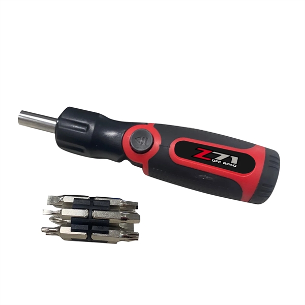 Includes Three Torx Screwdriver Head Bits, Three Hexagon Head Bits, Three... from ASI 63698 Justin Case®