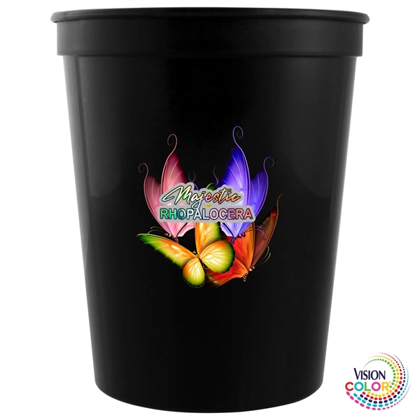 16 oz. USA-Made, Colored Stadium Cups are the perfect marketing tool... from ASI 80060 VisionUSA