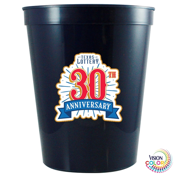 16 oz. USA-Made, Colored Stadium Cups are the perfect marketing tool... from ASI 80060 VisionUSA