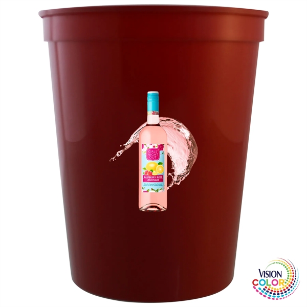 16 oz. USA-Made, Colored Stadium Cups are the perfect marketing tool... from ASI 80060 VisionUSA