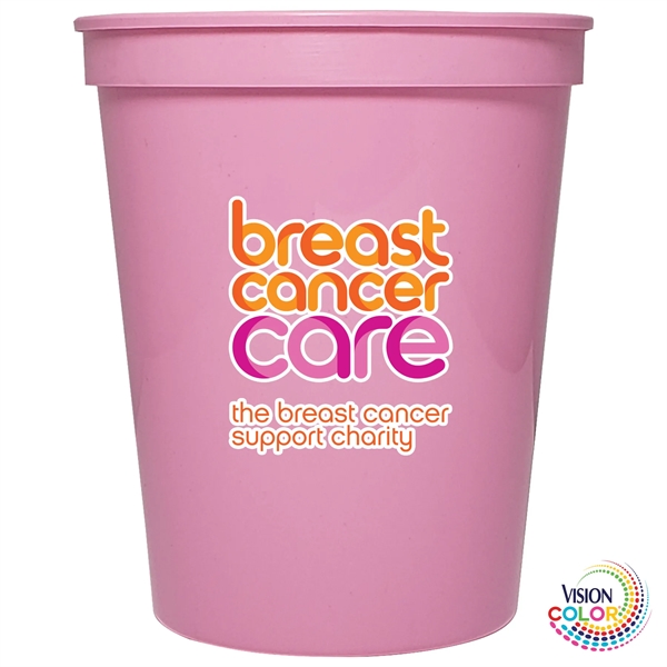 16 oz. USA-Made, Colored Stadium Cups are the perfect marketing tool... from ASI 80060 VisionUSA