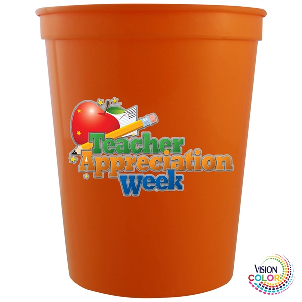 16 oz. USA-Made, Colored Stadium Cups are the perfect marketing tool... from ASI 80060 VisionUSA