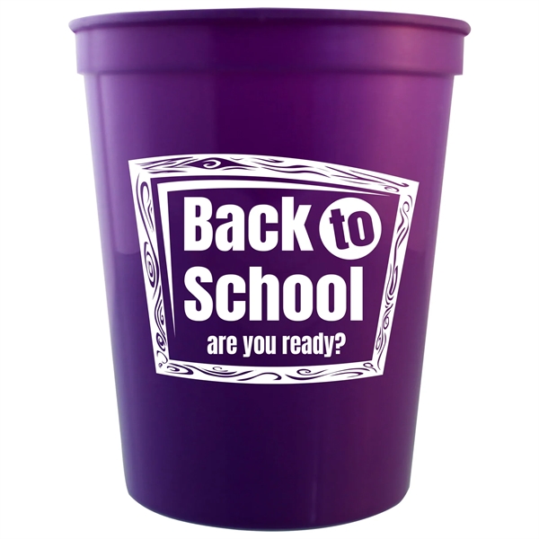 16 oz. USA-Made, Colored Stadium Cups are the perfect marketing tool... from ASI 80060 VisionUSA