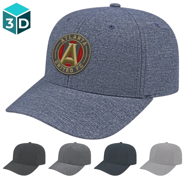 Cap with a pre-curved visor and moisture-wicking technology.... from ASI 57653 Gold Bond