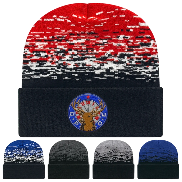 Beanie with a 3" cuff.... from ASI 57653 Gold Bond