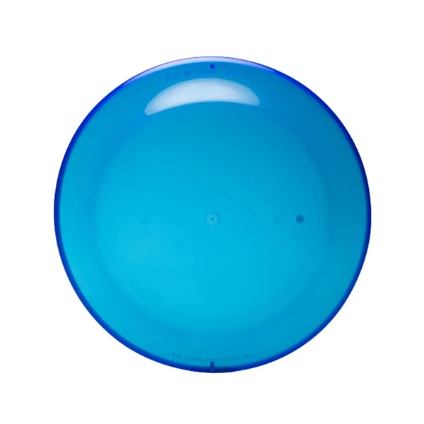 9.25 inch Translucent color flying disc plus free 1 color silkscreen... from ASI 37218 Athena Promo (tm)