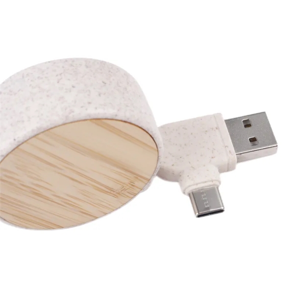 6-in-1 Eco-friendly Retractable Charging Cable plus laser engraving on 1 location... from ASI 37218 Athena Promo (tm)