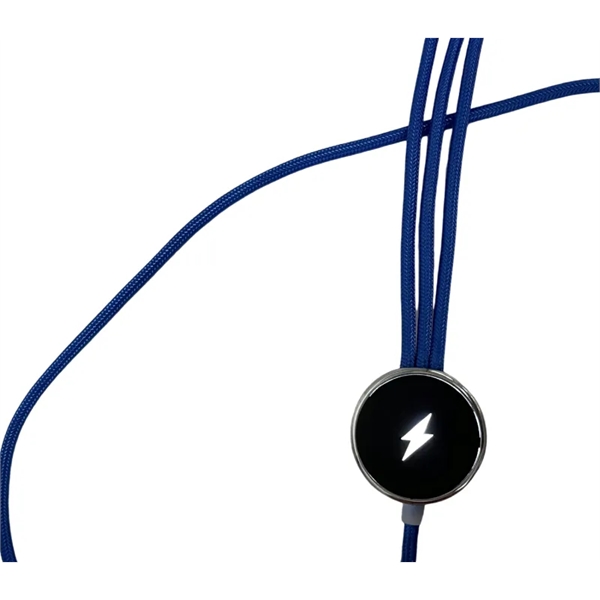 6-in-1 LED Light Up Logo USB Charging Cable plus laser engraving... from ASI 37218 Athena Promo (tm)