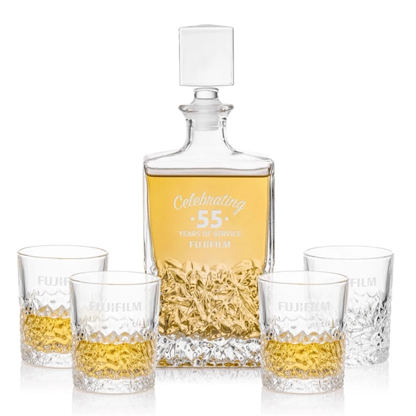 Oakham Decanter with On-the-Rocks Sets... from ASI 84592 St Regis Group