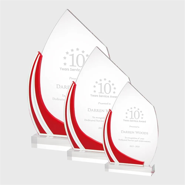 Acrylic Red Frame Award... from ASI 47791 Best Deal Awards
