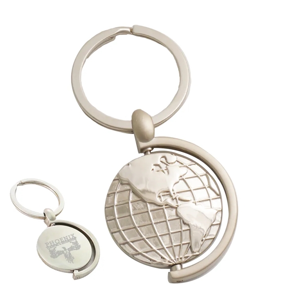 Spinning globe key chain.... from ASI 31517 Admart Products / Admart Line