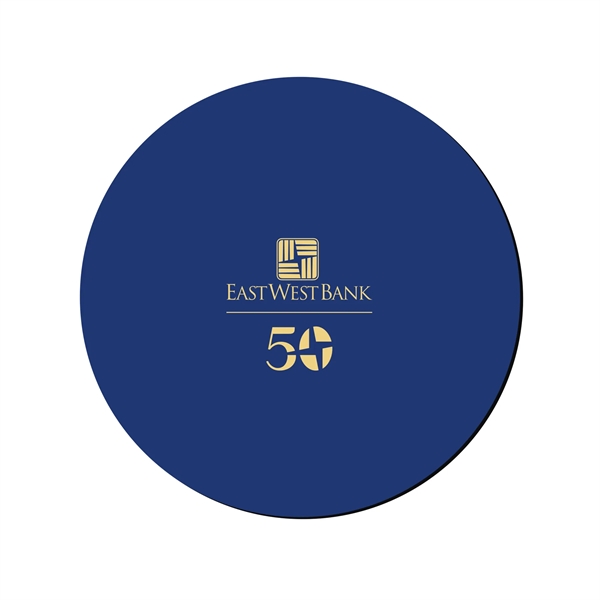 8" Round hard top mouse pad, 1/16" base.... from ASI 93520 Ventura Inc