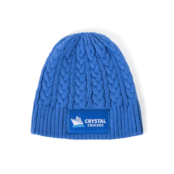 Leave an elegant impression with a cable knit pattern that truly... from ASI 45657 Pop! Promos