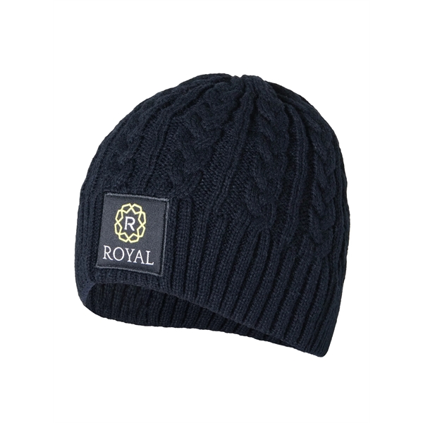 Leave an elegant impression with a cable knit pattern that truly... from ASI 45657 Pop! Promos