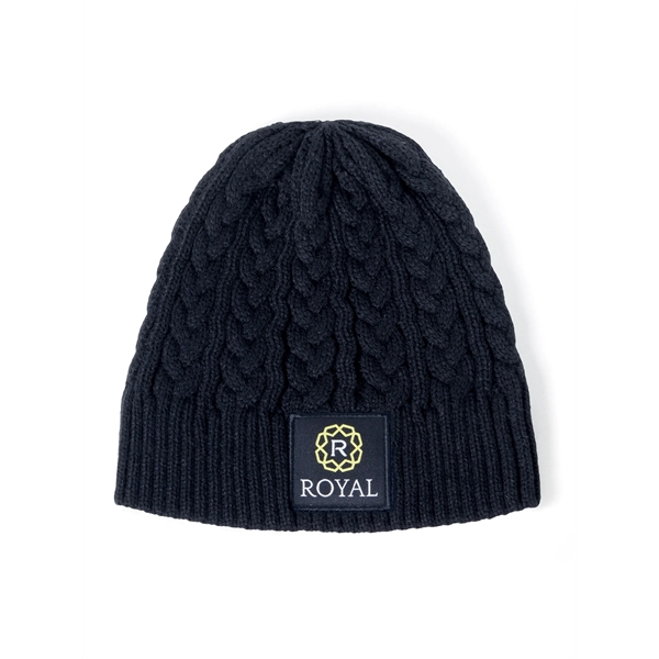 Leave an elegant impression with a cable knit pattern that truly... from ASI 45657 Pop! Promos