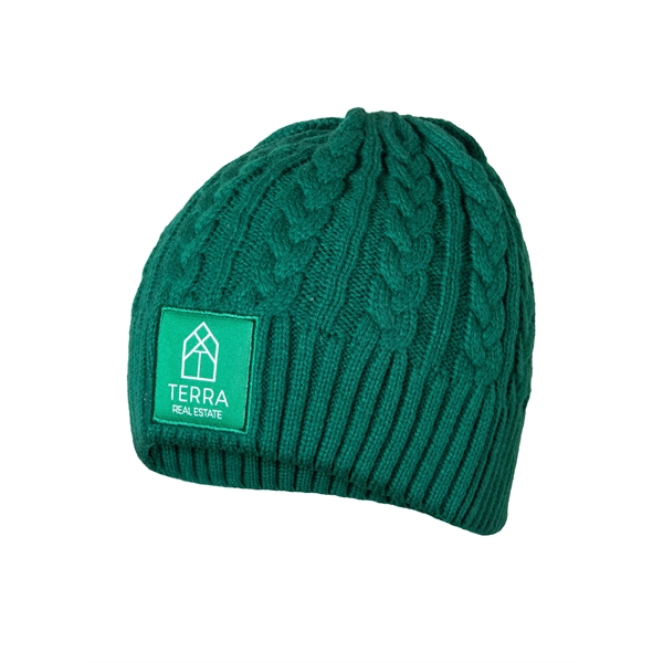 Leave an elegant impression with a cable knit pattern that truly... from ASI 45657 Pop! Promos