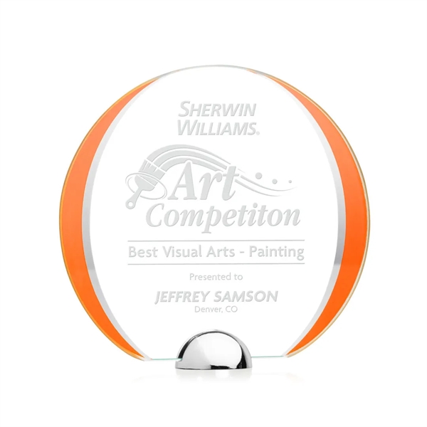 Made of Starfire Crystal, the beautiful round Stanton Award features a... from ASI 84592 St Regis Group / St Regis