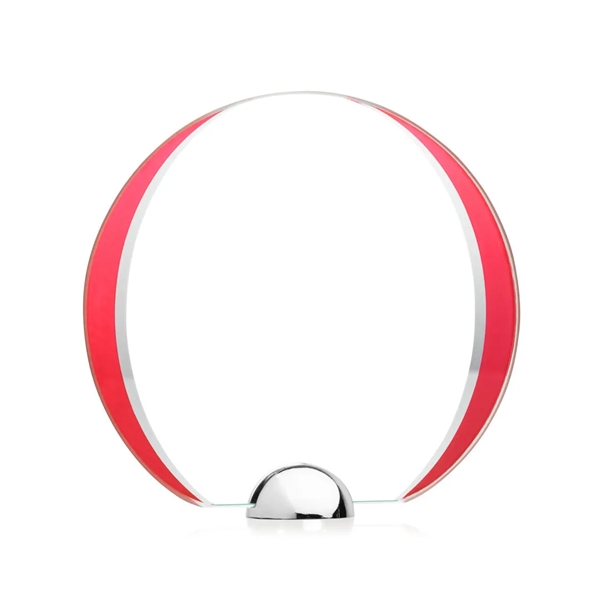 Made of Starfire Crystal, the beautiful round Stanton Award features a... from ASI 84592 St Regis Group / St Regis