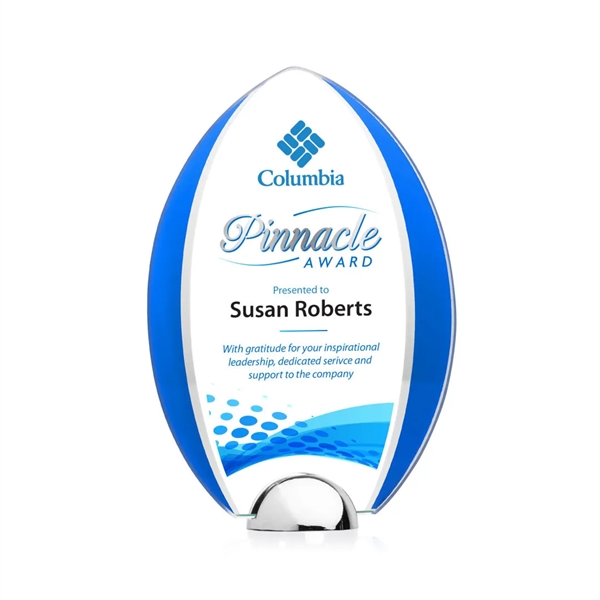 Made of Starfire Crystal, the arrowhead shaped Lincoln VividPrint™ Award features... from ASI 84592 St Regis Group / St Regis