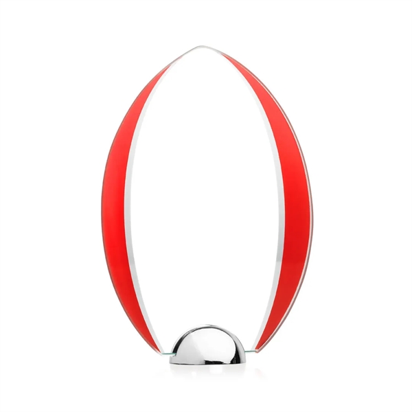 Made of Starfire Crystal, the arrowhead shaped Lincoln VividPrint™ Award features... from ASI 84592 St Regis Group / St Regis