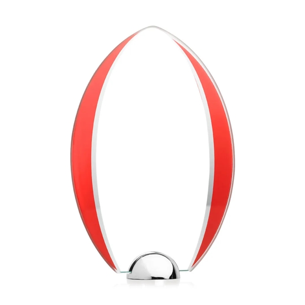 Made of Starfire Crystal, the arrowhead shaped Lincoln VividPrint™ Award features... from ASI 84592 St Regis Group / St Regis