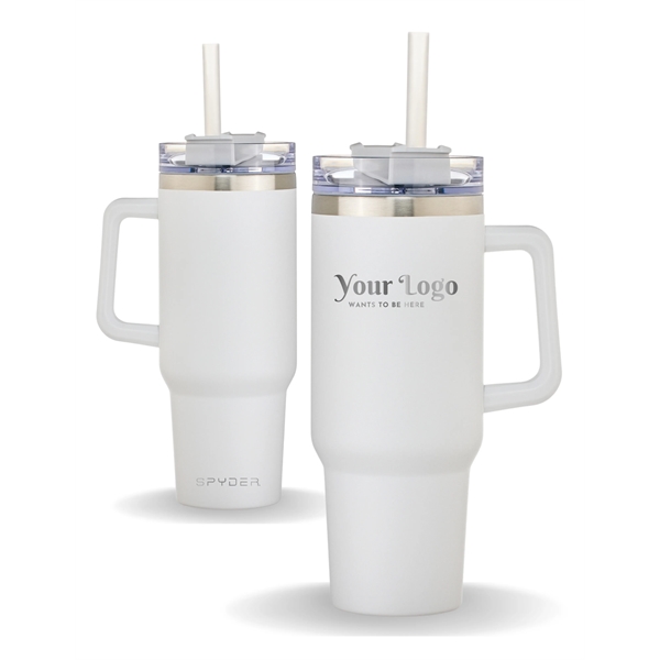 40oz Spyder Tumbler & Straw Lid... from ASI 90503 TD Fischer