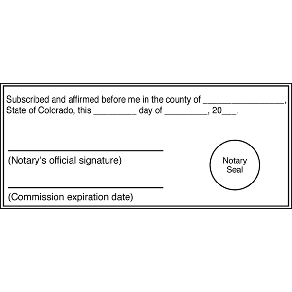 The 1 1/4" x 2 1/4" notary waiver rubber stamp can... from ASI 92531 Unique Custom Products / UCP