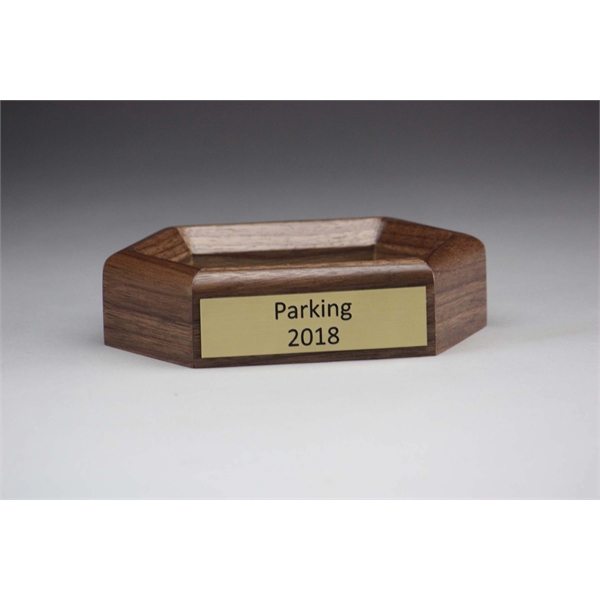 7" x 4.75" x 1" hardwood football stand. Made in the... from ASI 92531 Unique Custom Products / UCP