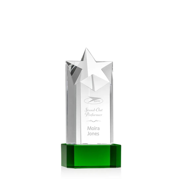 The Berkley Star Award on an Emerald Optical Crystal Base is... from ASI 84592 St Regis Group / St Regis