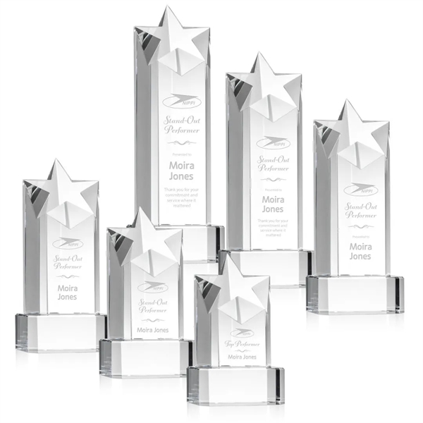 The Berkley Star Award on a Clear Optical Crystal Base is... from ASI 84592 St Regis Group / St Regis