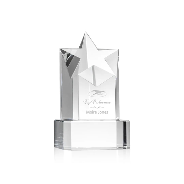 The Berkley Star Award on a Clear Optical Crystal Base is... from ASI 84592 St Regis Group / St Regis