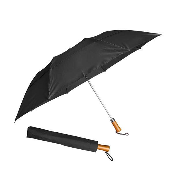 The Icon umbrella; vented and folding masterpiece is designed to keep... from ASI 76730 Peerless Umbrella Co Inc / Threads By Peerless