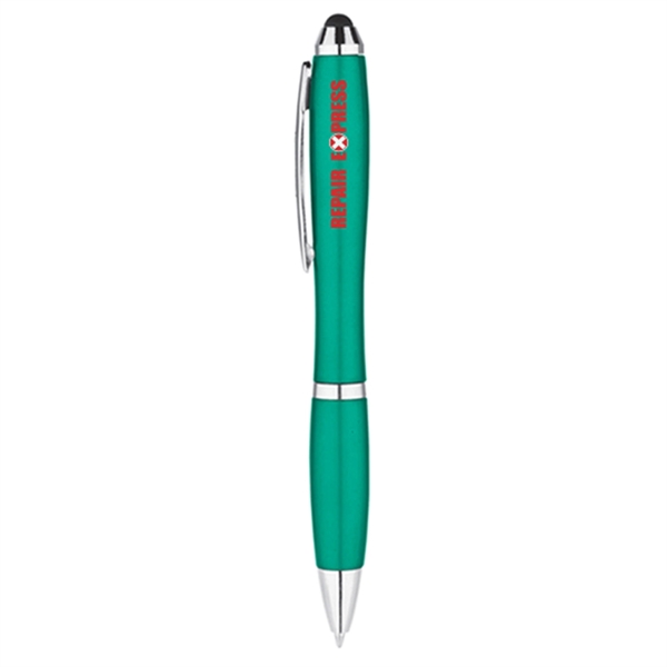 Plastic Twist Action Stylus Ballpoint Pen... from ASI 31517 Admart Products / Admart Line