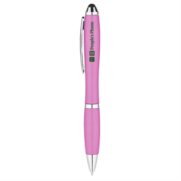 Plastic Twist Action Stylus Ballpoint Pen... from ASI 31517 Admart Products / Admart Line