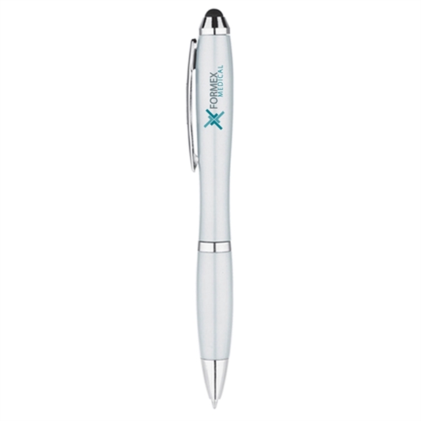 Plastic Twist Action Stylus Ballpoint Pen... from ASI 31517 Admart Products / Admart Line