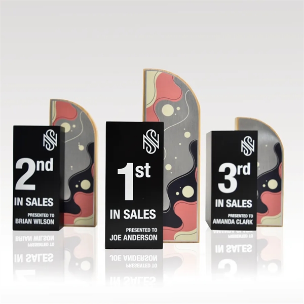 Urban Silo is a modern and unique sustainable award.... from ASI 93986 Visions/Awardcraft