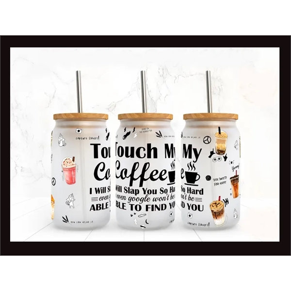 Our full color 16 oz. sublimation glass (Clear or Frosted) can... from ASI 62635 Inno-Vative Solutions Grp LTD