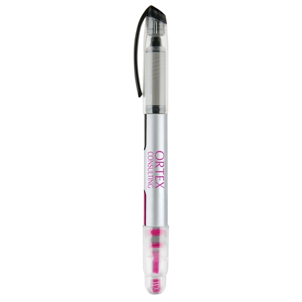 2-in-1 Plastic Rollerball Pen with Highlighter... from ASI 31517 Admart Products / Admart Line
